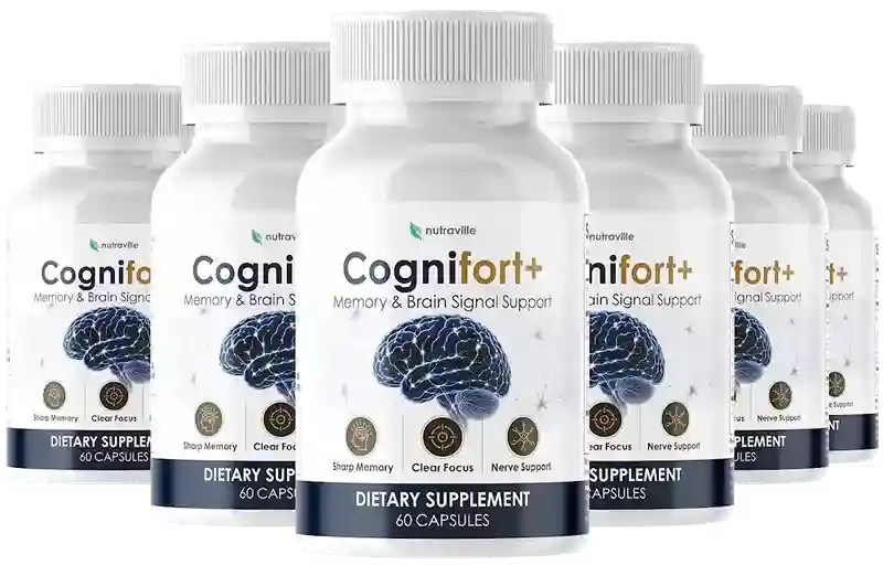 CogniFortPlus 6 Bottle Pack 180 Day Supply Best Value